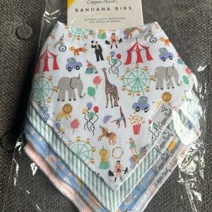 Copper Pearl Bandana Bibs - Circus Theme